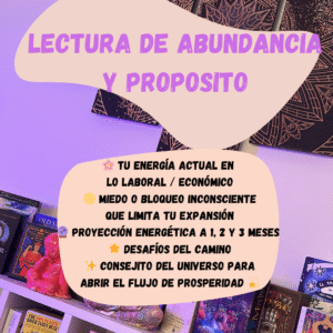 Lectura de Abundancia y Propósito(audio)