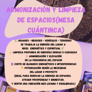 Limpieza y Armonización de Espacios