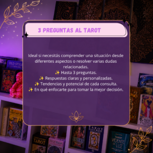 3 Preguntas al Tarot