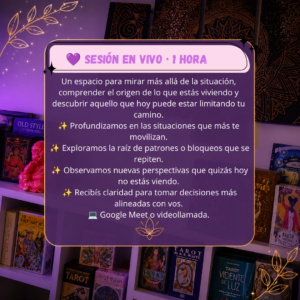 💫 Sesión en Vivo 1 hora💜