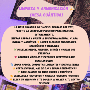 Limpieza Y Armonización (Mesa Cuántica)