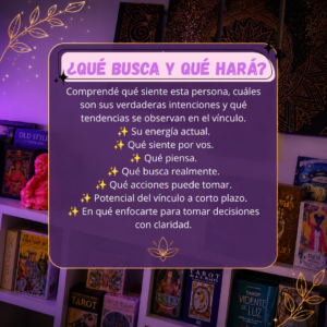 ¿Qué Busca y Qué Hará?