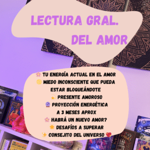 Lectura Gral. del Amor(audio)